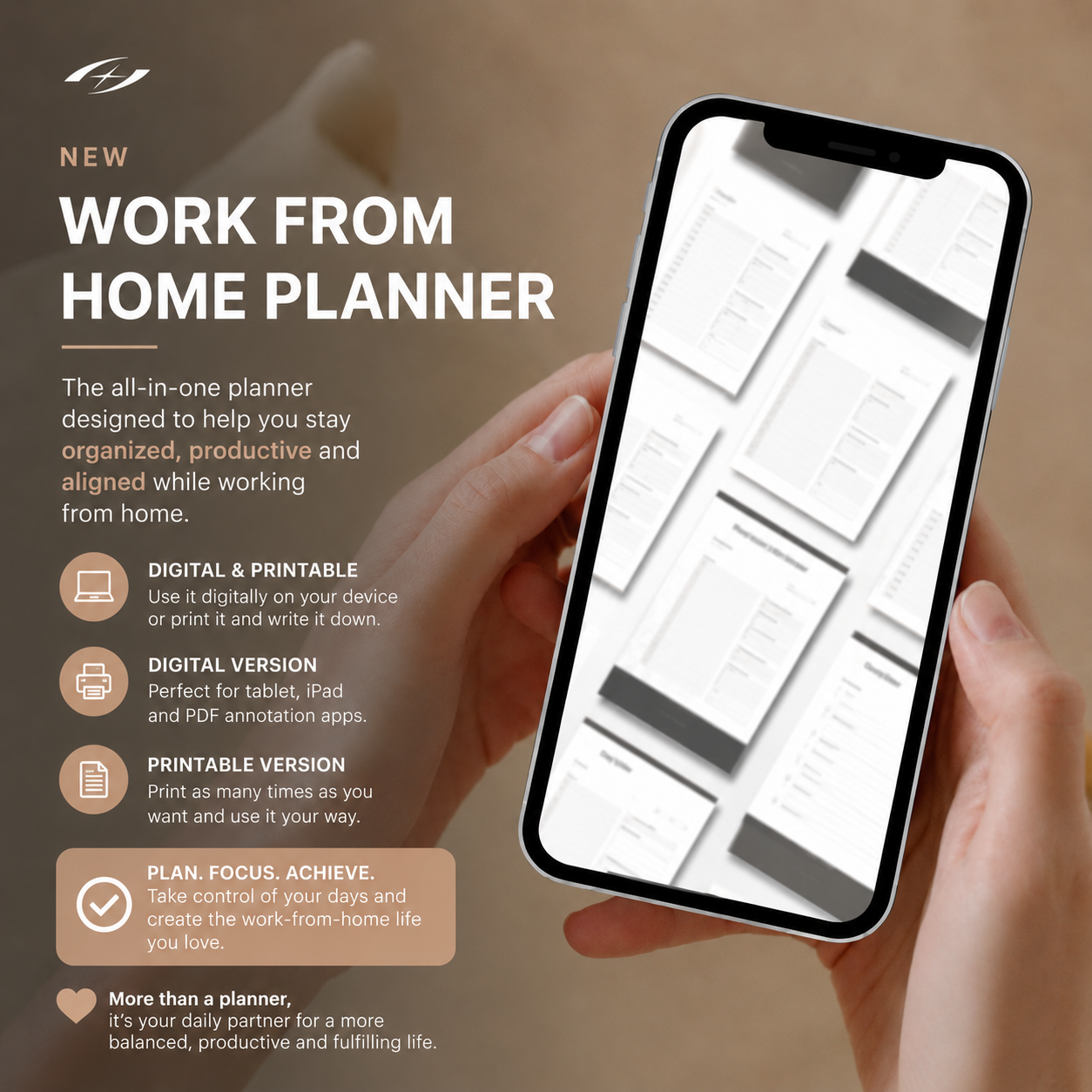Work from home planner