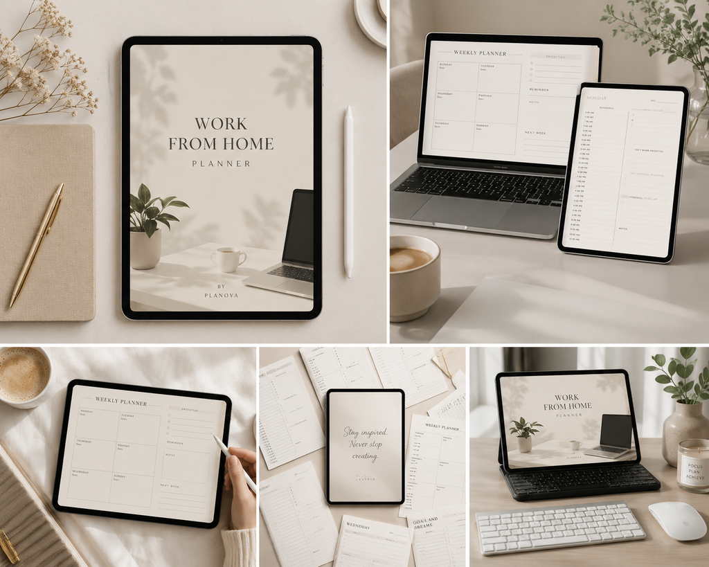 Work from home planner
