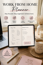 Work from home planner