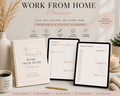 Work from home planner